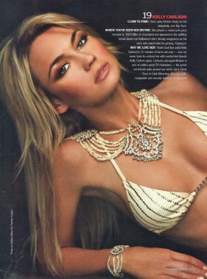 Sam Russell Portfolio - Kelly Carlson for Maxim and Femme Fatales
